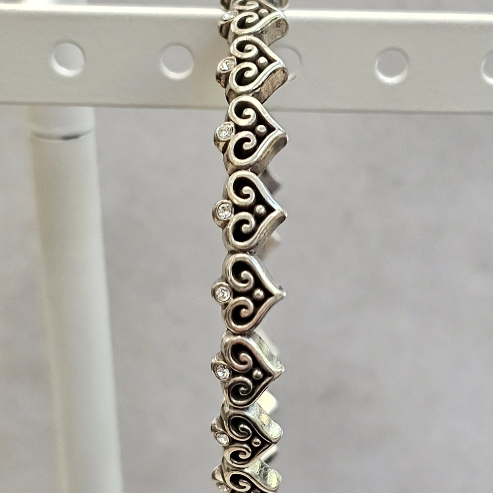 Brighton Acazar Heart Bangle Bracelet - Picture 3 of 16